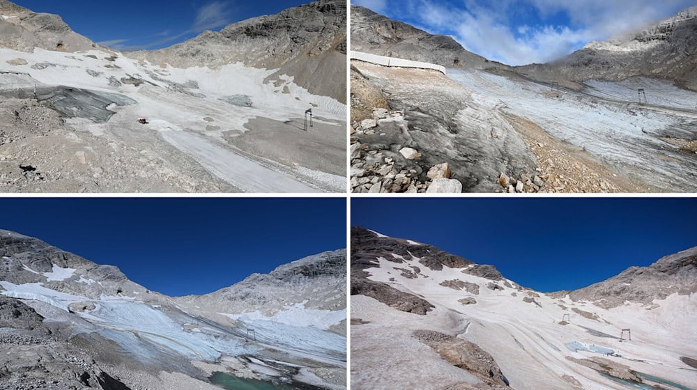 Die Gletscher in Deutschland schwinden dramatisch. (Archivbild) / Foto: Angelika Warmuth/dpa