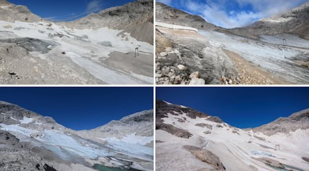 Die Gletscher in Deutschland schwinden dramatisch. (Archivbild) / Foto: Angelika Warmuth/dpa