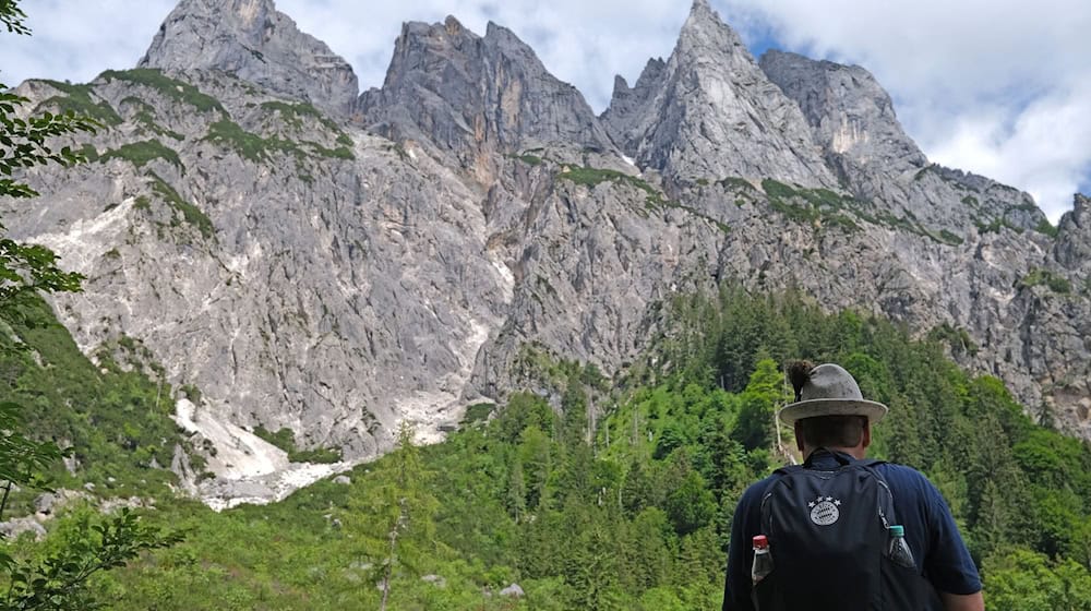 In einem Teil der Berchtesgadener Alpen besteht die Gefahr eines weiteren Felssturzes. (Symbolbild) / Foto: Oliver Berg/dpa