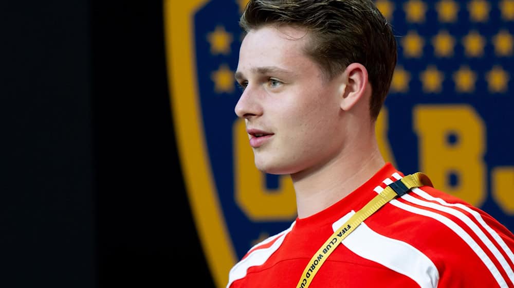 Jonas Urbig wird den gesperrten Manuel Neuer im Bayern-Tor ersetzen. (Archivbild) / Foto: Sven Hoppe/dpa