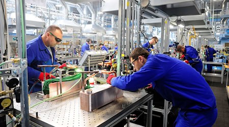Mit einem neuen Werk im tschechischen Pilsen (Plzen) baut der japanische Großkonzern Panasonic seine Wärmepumpen-Produktion in Europa aus. / Foto: Michael Heitmann/dpa