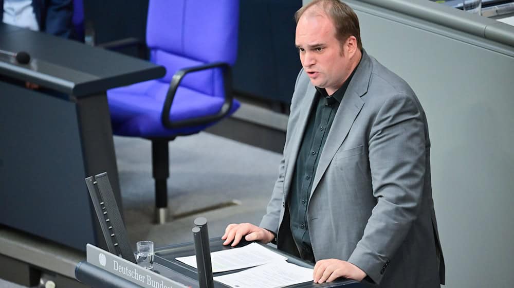 Sebatstian Roloff will neuer Co-Vorsitzender der Bayern-SPD werden. (Archivbild) / Foto: Sebastian Christoph Gollnow/dpa