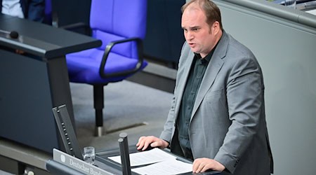 Sebatstian Roloff will neuer Co-Vorsitzender der Bayern-SPD werden. (Archivbild) / Foto: Sebastian Christoph Gollnow/dpa