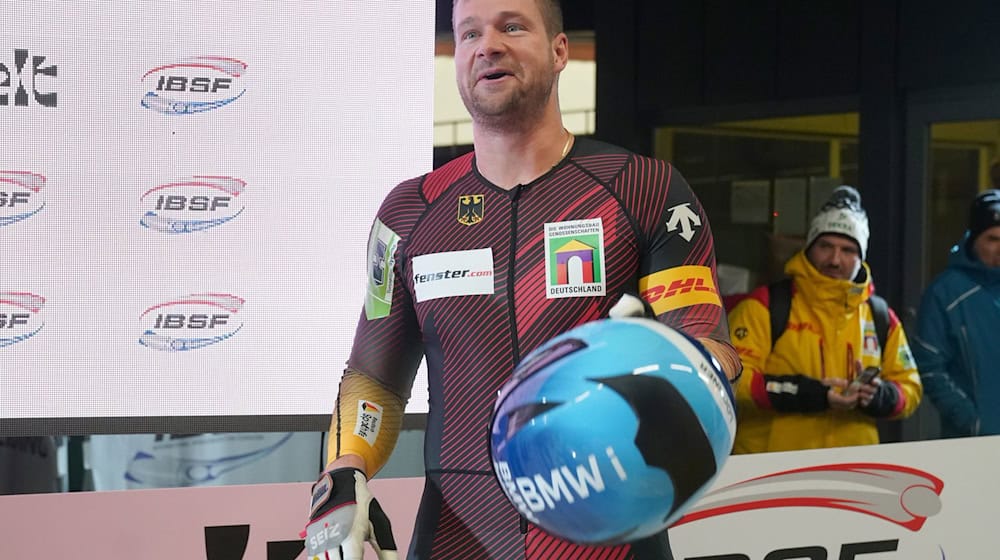Bob-Pilot Johannes Lochner geht in seine letzte Saison. / Foto: Roman Koksarov/dpa