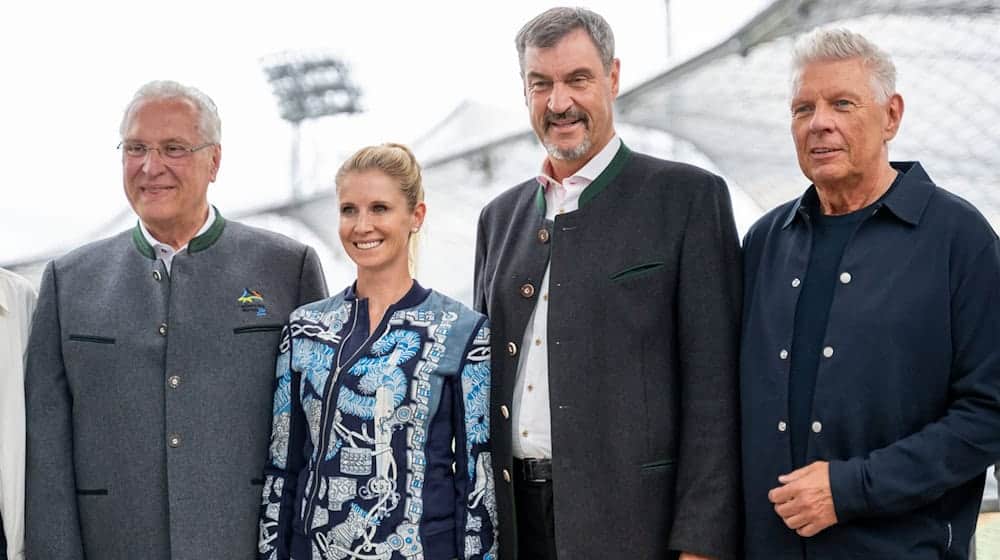 Ein breites Bündnis aus Politik und Sport will die Olympischen Spiele nach München holen. / Foto: Leonie Asendorpf/dpa
