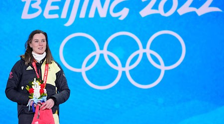 Die ehemalige Biathletin Denise Herrmann-Wick hat erneut Nachwuchs bekommen.  / Foto: Andrew Medichini/AP/dpa