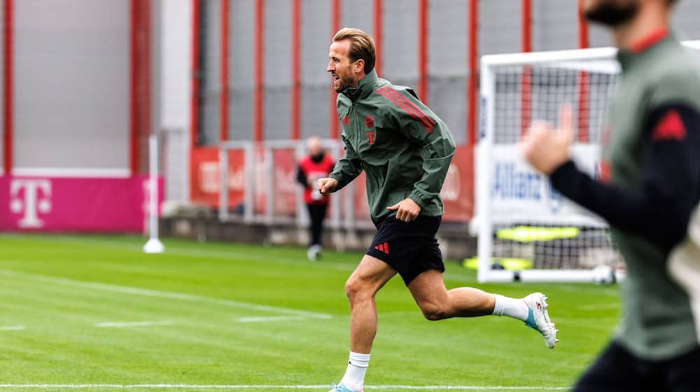 Harry Kane will beim Auswärtsspiel in Zypern wieder vorangehen. / Foto: Matthias Balk/dpa