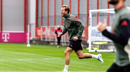 Harry Kane will beim Auswärtsspiel in Zypern wieder vorangehen. / Foto: Matthias Balk/dpa