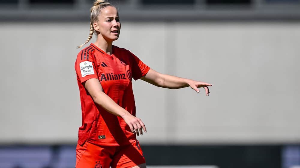 Giulia Gwinn kehrte nach ihrer langen Verletzung zurück auf den Rasen. (Archivbild) / Foto: Harry Langer/dpa