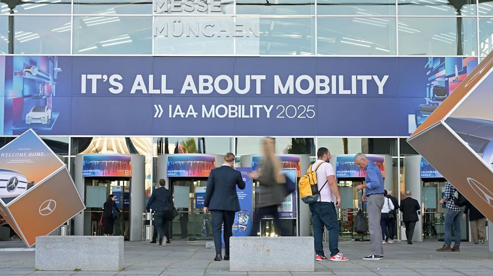 Am Dienstag öffnet die IAA in München für die breite Öffentlichkeit. (Archivbild) / Foto: Malin Wunderlich/dpa