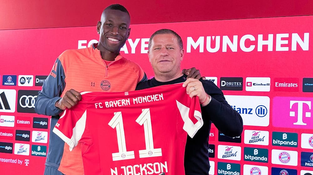 Der Stürmer wird im Bayern-Trikot mit der 11 auflaufen. / Foto: Klaus Bergmann/dpa