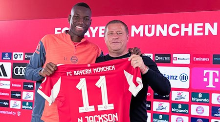 Der Stürmer wird im Bayern-Trikot mit der 11 auflaufen. / Foto: Klaus Bergmann/dpa