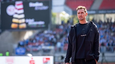 Miroslav Klose findet mit dem 1. FC Nürnberg nicht in die Erfolgsspur. / Foto: Daniel Karmann/dpa