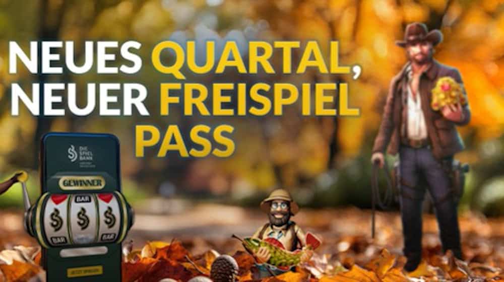 Freispiel-Pass sichern und direkt bei DIE SPIELBANK durchstarten. / Bild: DIE SPIELBANK