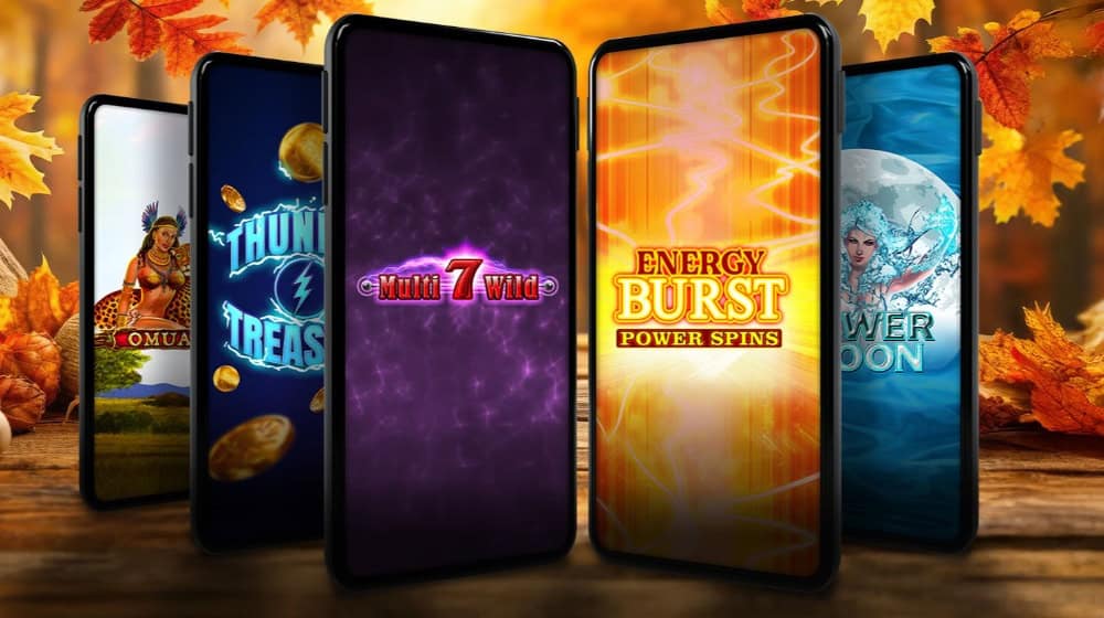 Die aktuellen Herbst-Releases erweitern das Spielangebot bei DIE SPIELBANK / Bild: DIE SPIELBANK