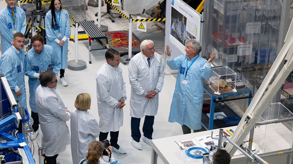 Steinmeier will, dass die Arbeit der ESO bekannter wird.  / Foto: Sven Hoppe/dpa