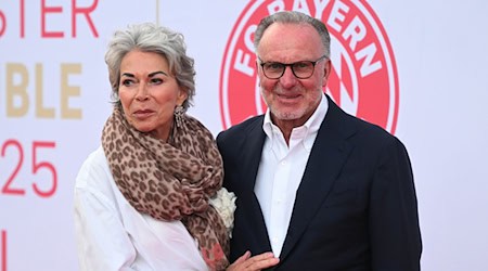 Dankte seiner Ehefrau Martina: Karl-Heinz Rummenigge. / Foto: Felix Hörhager/dpa