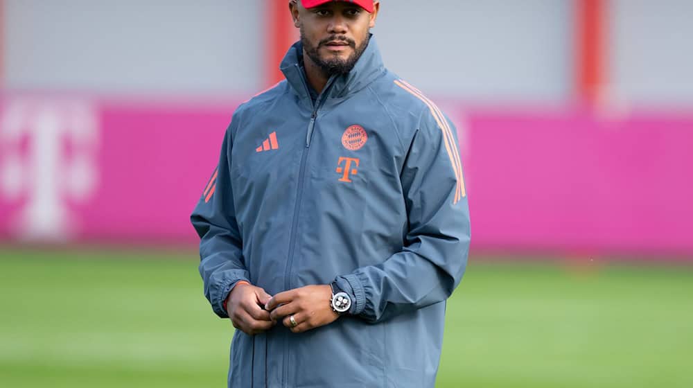 Warnt vor Gegner Gladbach: Bayern-Trainer Vincent Kompany. / Foto: Sven Hoppe/dpa Warnt vor Gegner Gladbach: Bayern-Trainer Vincent Kompany. / Foto: Sven Hoppe/dpa