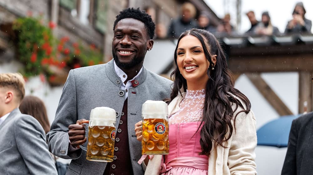 Alphonso Davies geht es wieder besser. (Archivbild) / Foto: Matthias Balk/dpa