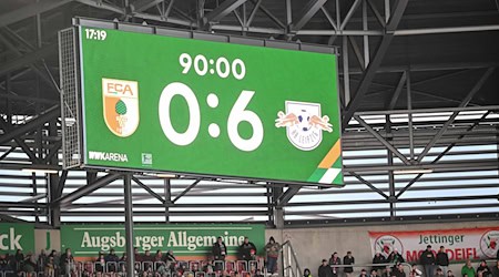 Nach dem 0:6 will der FCA eine Reaktion zeigen. / Foto: Harry Langer/dpa