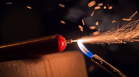 Der Feuerwerkskörper explodierte, während der Jugendliche ihn in der Hand hielt. (Symbolbild) / Foto: Lino Mirgeler/dpa