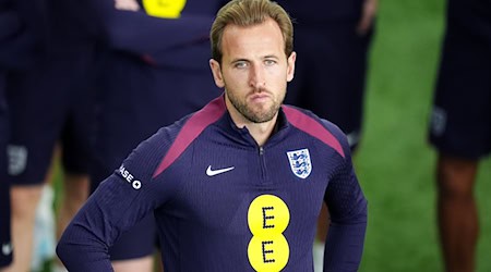 Trainiert momentan nur eingeschränkt: Harry Kane / Foto: Martin Rickett/PA Wire/dpa