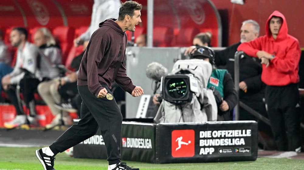Nach dem Jubel in Düsseldorf hofft Miroslav Klose auf einen weiteren Erfolg. (Archivbild) / Foto: Anke Waelischmiller/dpa