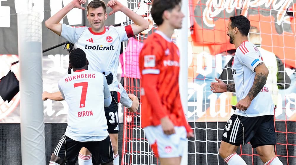 Robin Knoche rettete dem 1. FC Nürnberg einen späten Punkt. / Foto: Uwe Anspach/dpa Robin Knoche rettete dem 1. FC Nürnberg einen späten Punkt. / Foto: Uwe Anspach/dpa