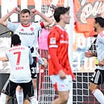 Robin Knoche rettete dem 1. FC Nürnberg einen späten Punkt. / Foto: Uwe Anspach/dpa