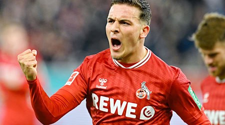 Offen, ob er gegen den FC Augsburg in der Startelf des 1. FC Köln steht: Saïd El Mala. (Archivbild) / Foto: Uwe Anspach/dpa