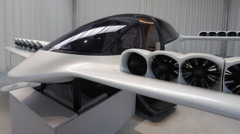 Die Patente für das einst mit großen Ambitionen gestartete Flugtaxi-Projekt Lilium sind nun aus der Insolvenzmasse heraus in die US-Konkurrenz verkauft worden.  / Foto: Karl-Josef Hildenbrand/dpa