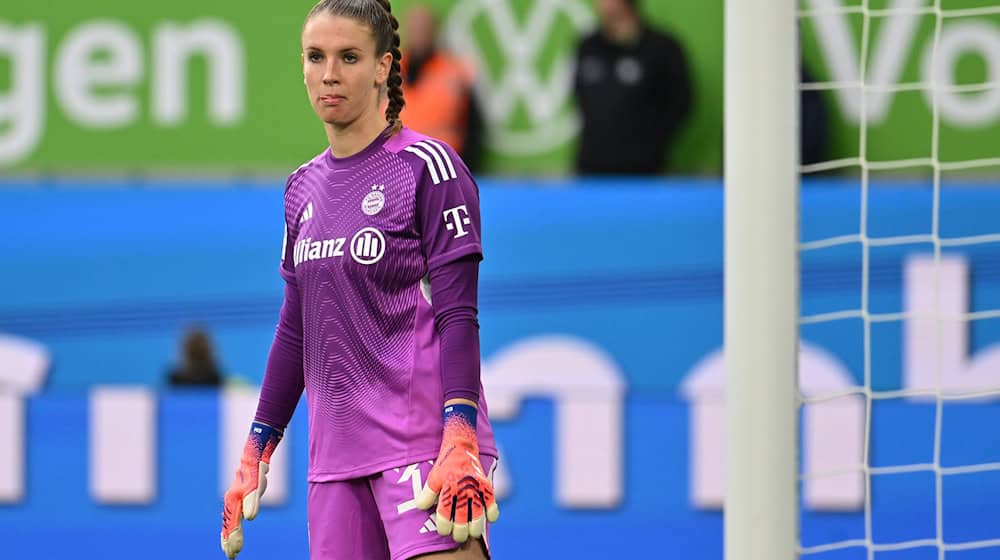 Torhüterin Ena Mahmutovic wird dem FC Bayern und dem deutschen Nationalteam vorerst fehlen. (Archivfoto) / Foto: Swen Pförtner/dpa