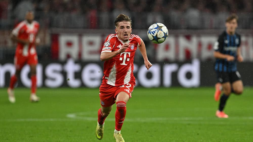 Jung, dynamisch und erfolgreich: Der 17-jährige Lennart Karl ist nun jüngster Champions-League-Torschütze des FC Bayern. / Foto: Sven Hoppe/dpa