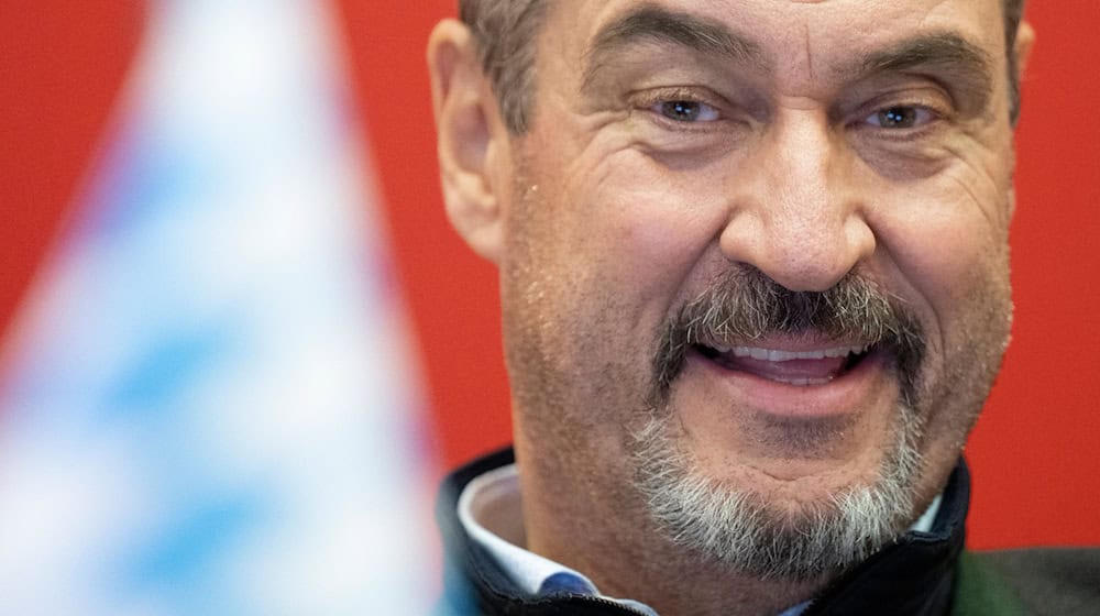CSU-Chef Markus Söder findet, dass insbesondere junge Männer aus der Ukraine in ihre Heimat zurückkehren sollten.  / Foto: Boris Roessler/dpa