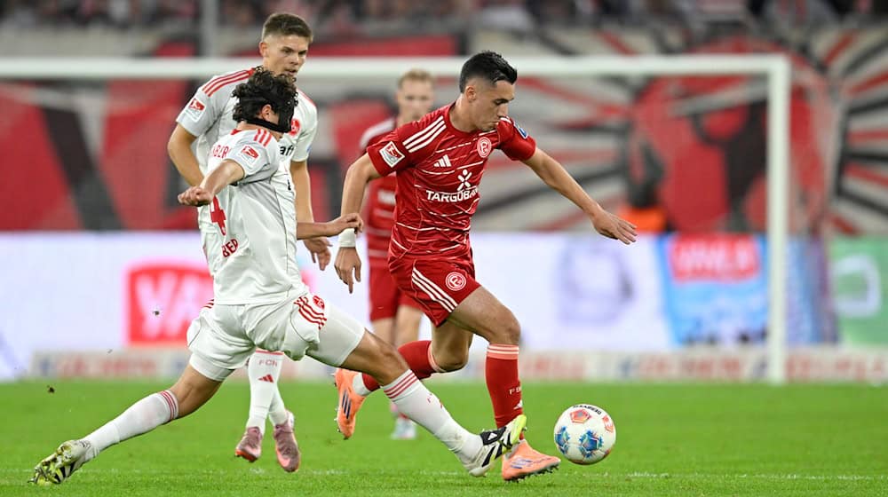 Fortuna Düsseldorf verliert auch sein viertes Heimspiel - diesmal gegen Nürnberg. / Foto: Anke Waelischmiller/dpa