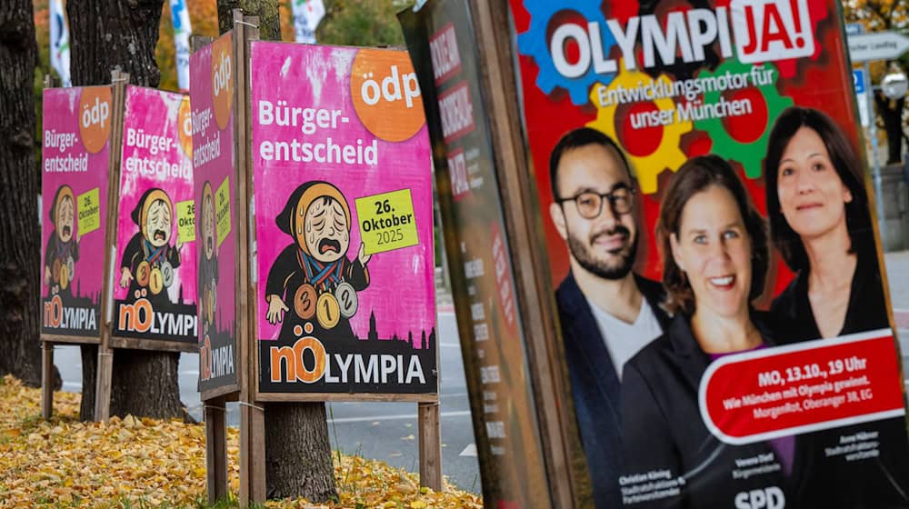 In München warben Befürworter und Gegner intensiv um eine Olympia-Bewerbung. (Archivfoto) / Foto: Peter Kneffel/dpa In München warben Befürworter und Gegner intensiv um eine Olympia-Bewerbung. (Archivfoto) / Foto: Peter Kneffel/dpa
