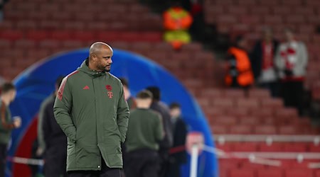 Bayern-Trainer Vincent Kompany warnt vor dem FC St. Pauli. (Archivfoto) / Foto: Sven Hoppe/dpa