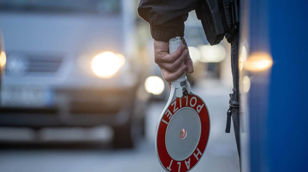 An der Grenze erzählen sie den Beamten von ihrem Einkauf. (Symbolbild) / Foto: Harald Tittel/dpa