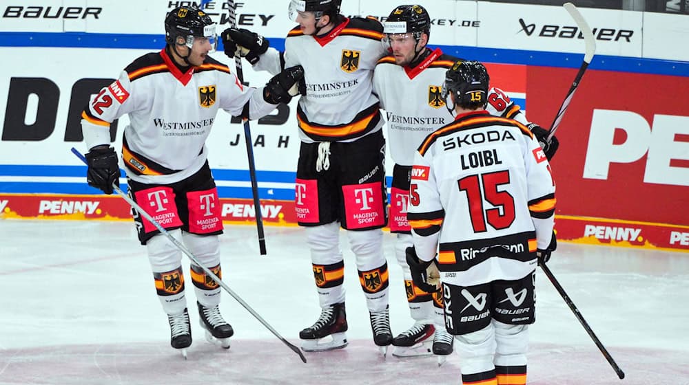 Der Deutsche Eishockey-Bund richtet sein Heim-Turnier im kommenden Jahr in Düsseldorf aus. / Foto: Peter Kneffel/dpa