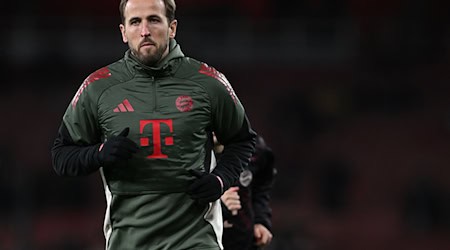 Harry Kane besitzt beim FC Bayern einen Vertrag bis Sommer 2027.  / Foto: Sven Hoppe/dpa