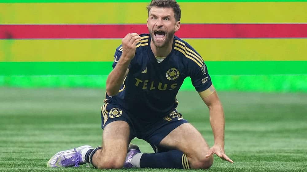 Thomas Müller ist mit den Vancouver Whitecaps noch im Rennen um den Titel in der MLS. (Archivfoto) / Foto: DARRYL DYCK/The Canadian Press via AP/dpa