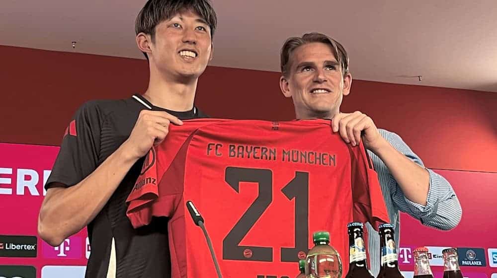 Als Japaner beim FC Bayern unter Vertrag: Hiroki Ito. (Archivfoto) / Foto: Christian Kunz/dpa