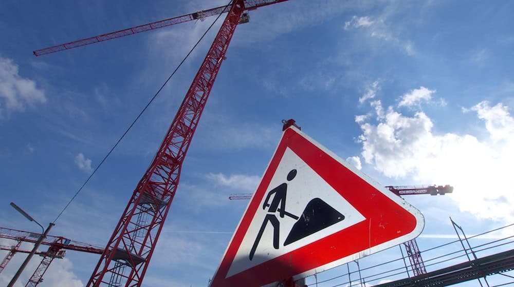 Eine Baustelle im neuen Münchner Stadtteil Freiham. (Symbolbild) / Foto: Carsten Hoefer/dpa