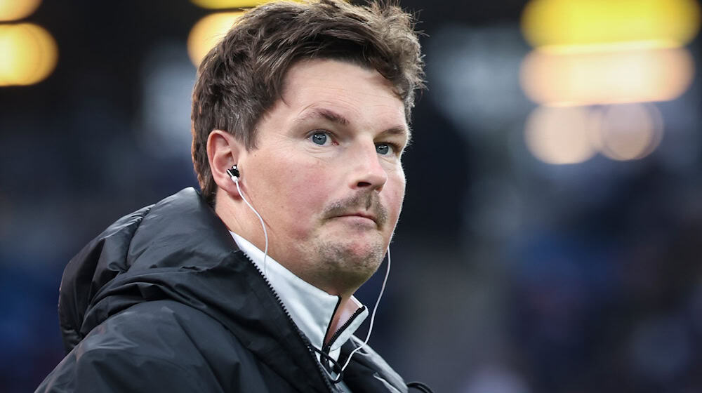 HSV-Trainer Merlin Polzin. (Archiv) / Foto: Christian Charisius/dpa