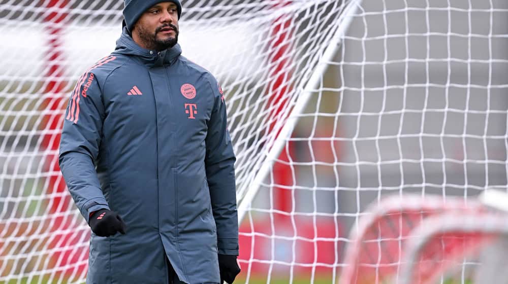Bayern-Trainer Vincent Kompany hofft auf einen Sieg. / Foto: Sven Hoppe/dpa