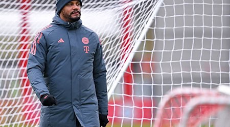 Bayern-Trainer Vincent Kompany hofft auf einen Sieg. / Foto: Sven Hoppe/dpa