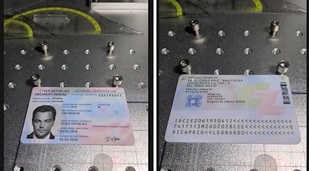 Dieses von der Generalstaatsanwaltschaft Frankfurt am Main zur Verfügung gestellte Foto zeigt einen gefälschten Ausweis, der im Darknet angeboten wurde.  / Foto: Benjamin Krause/Generalstaatsanwaltschaft Frankfurt am Main/dpa