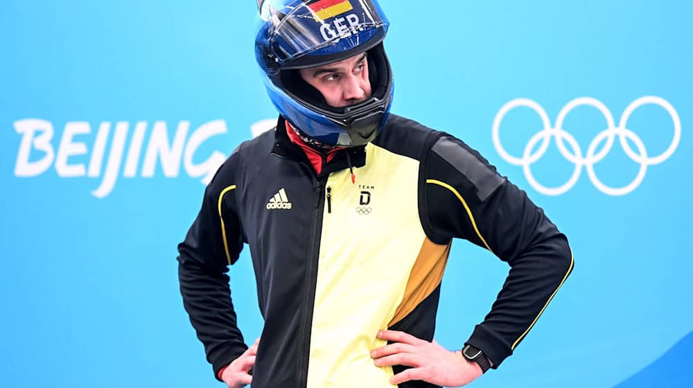 Bobpilot Christoph Hafer beendet seine Karriere. (Archivbild) / Foto: Robert Michael/dpa-Zentralbild/dpa
