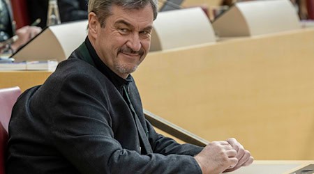 Markus Söder nutzt die Landtagssitzung für eine Regierungserklärung. (Archivbild) / Foto: Peter Kneffel/dpa