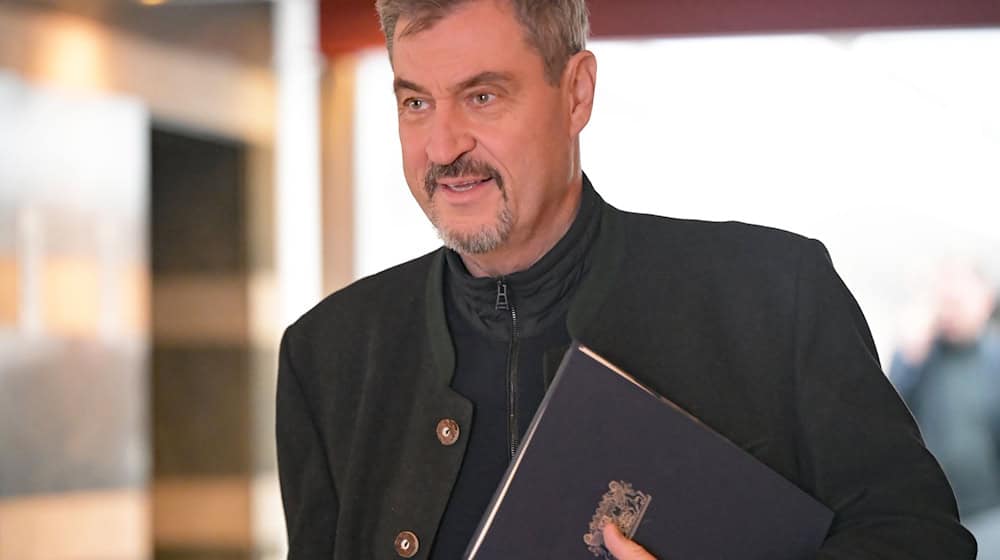 CSU-Chef Söder geht mit klaren Vorstellungen in den Koalitionsausschuss. (Archivbild) / Foto: Malin Wunderlich/dpa